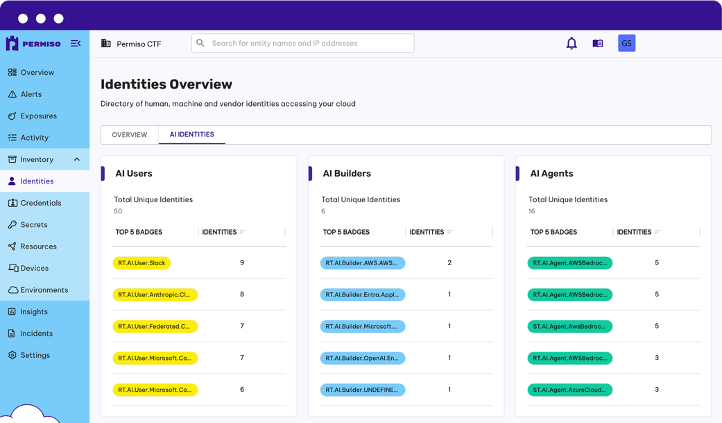 Comprehensive Identity Visibility and Intelligence with Permiso